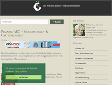 Tablet Screenshot of diegruenewelt.de
